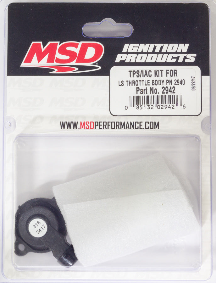 MSD TPS/IAC Kit for LS Throttle Body PN 2940 MSD2942