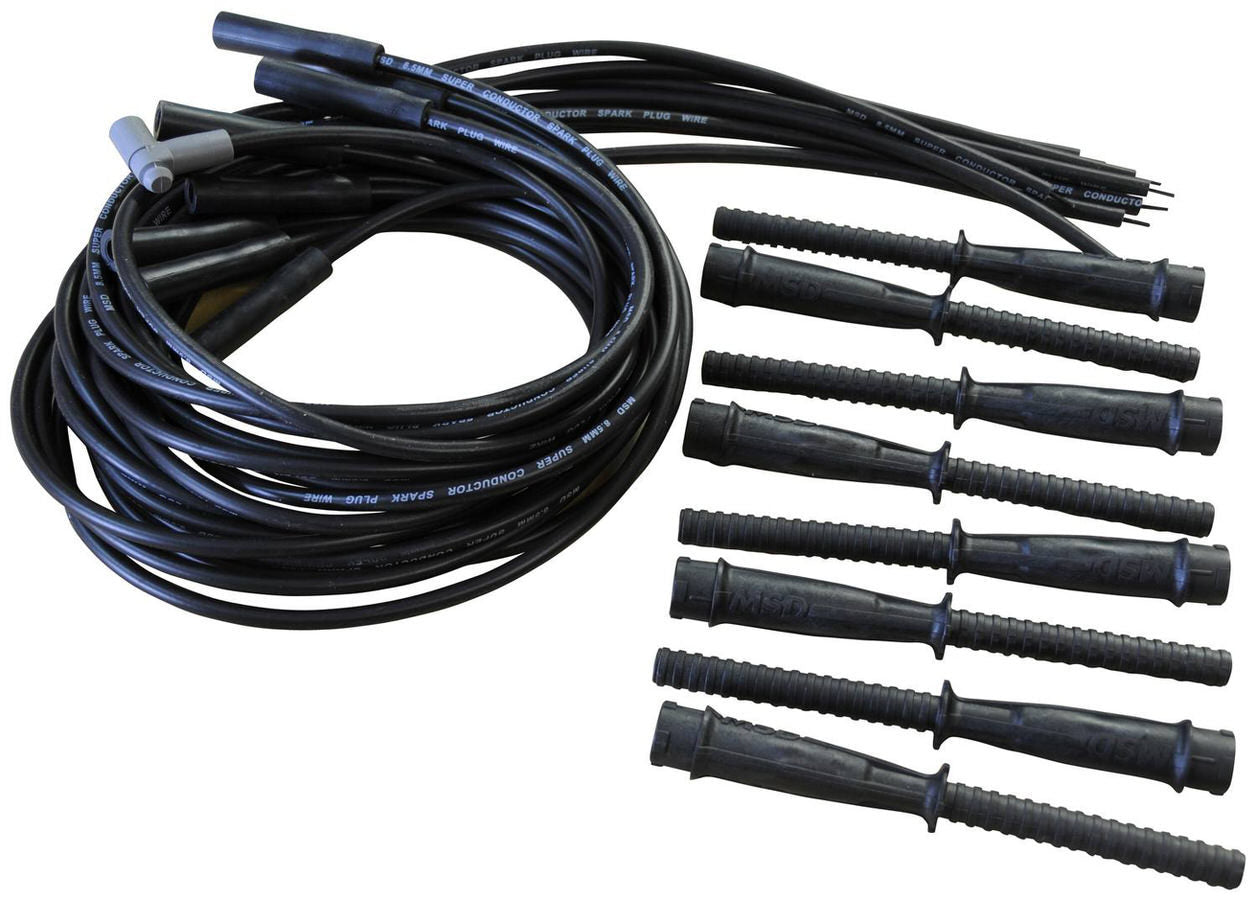 MSD 8.5MM Spark Plug Wire Set - Black MSD31523