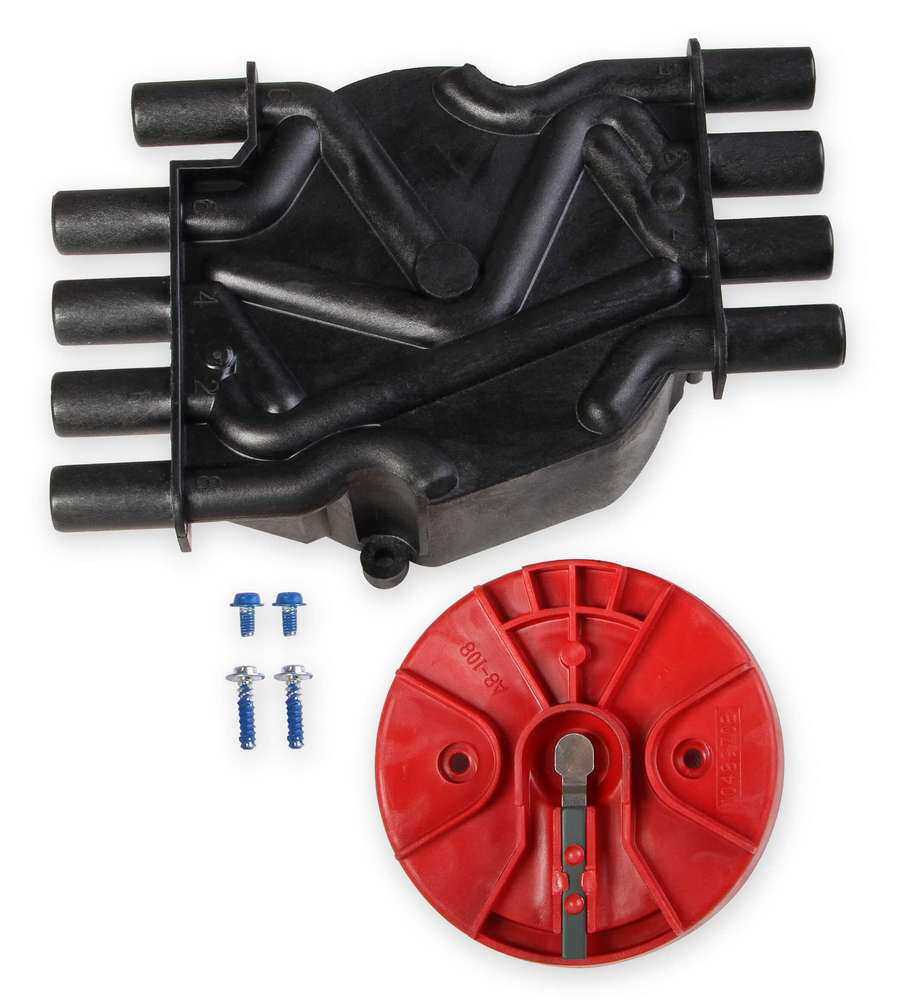 MSD Cap/Rotor Kit - GM V8 Vortec Distributor Black MSD80173