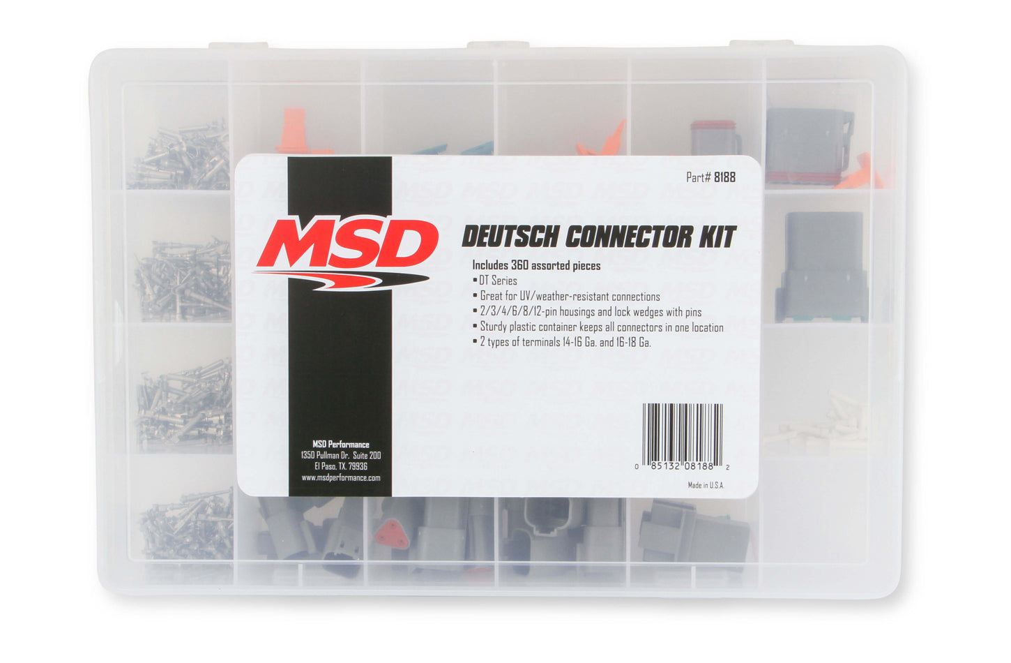 MSD Deutsch Connector Kit MSD8188