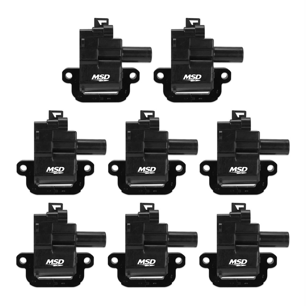 MSD Coils GM 98-06 (LS1/6) 8-Pack - Black MSD826283