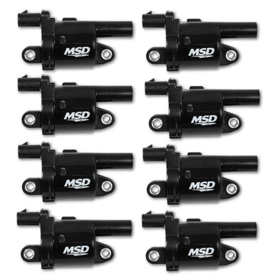 MSD Coil Black Round GM V8 2014-Up 8pk MSD826883