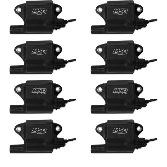 MSD Coils 8pk GM LS Series LS2/LS7 BLack MSD828783