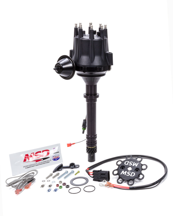 MSD Chevy V8 Billet RTR Distributor - Black MSD83603