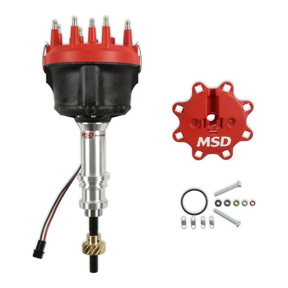 MSD Billet Distributor SBF 302 w/Bronze Gear MSD85827