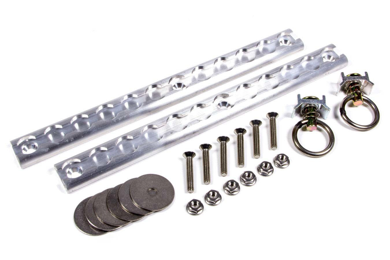 Macs Custom Tie-Downs 12in Versatie Track Kit MTD522112