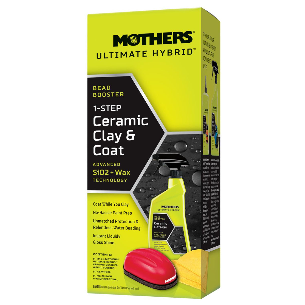 Mothers Ultimate Hybrid 1-Step Ceramic Clay & Coat MTH07260