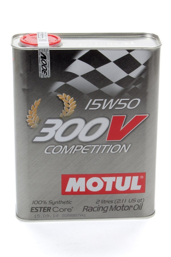 Motul 300V 15w50 Racing Oil Synthetic 2 Liter MTL104244