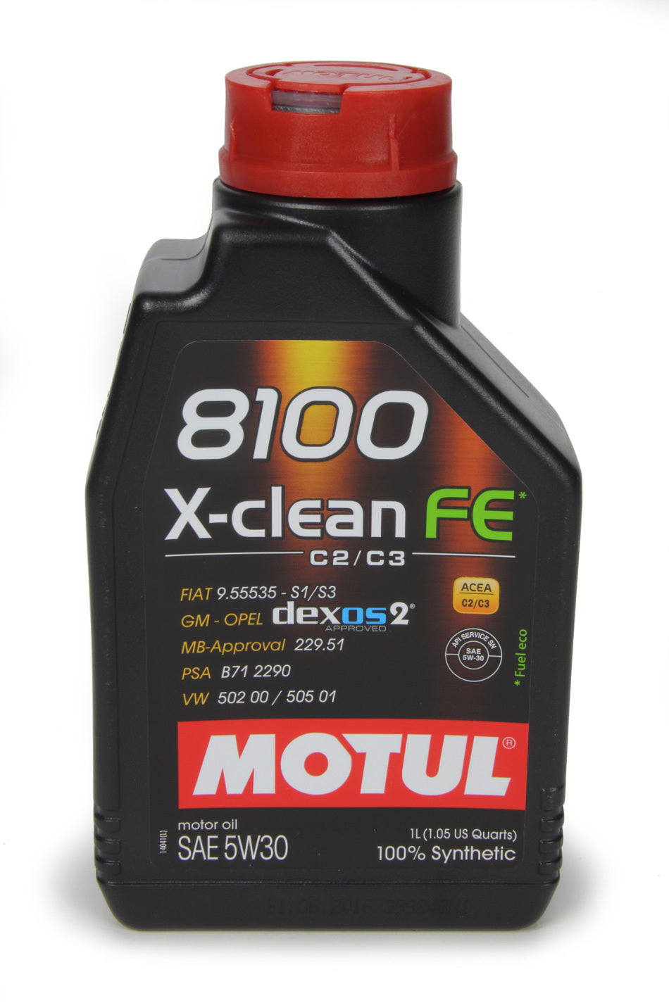 Motul 8100 X-Clean FE 5w30 Oil 1 Liter MTL104775