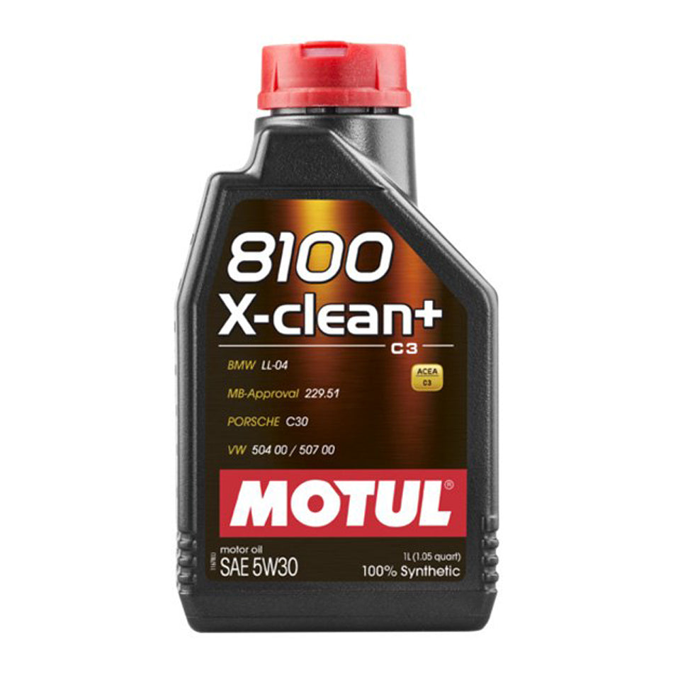Motul 8100 X-Clean+ 5w30 1 Liter MTL106376