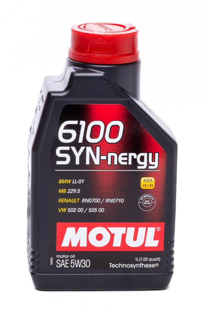 Motul 6100 5w30 Syn-Nergy Oil 1 Liter MTL107970