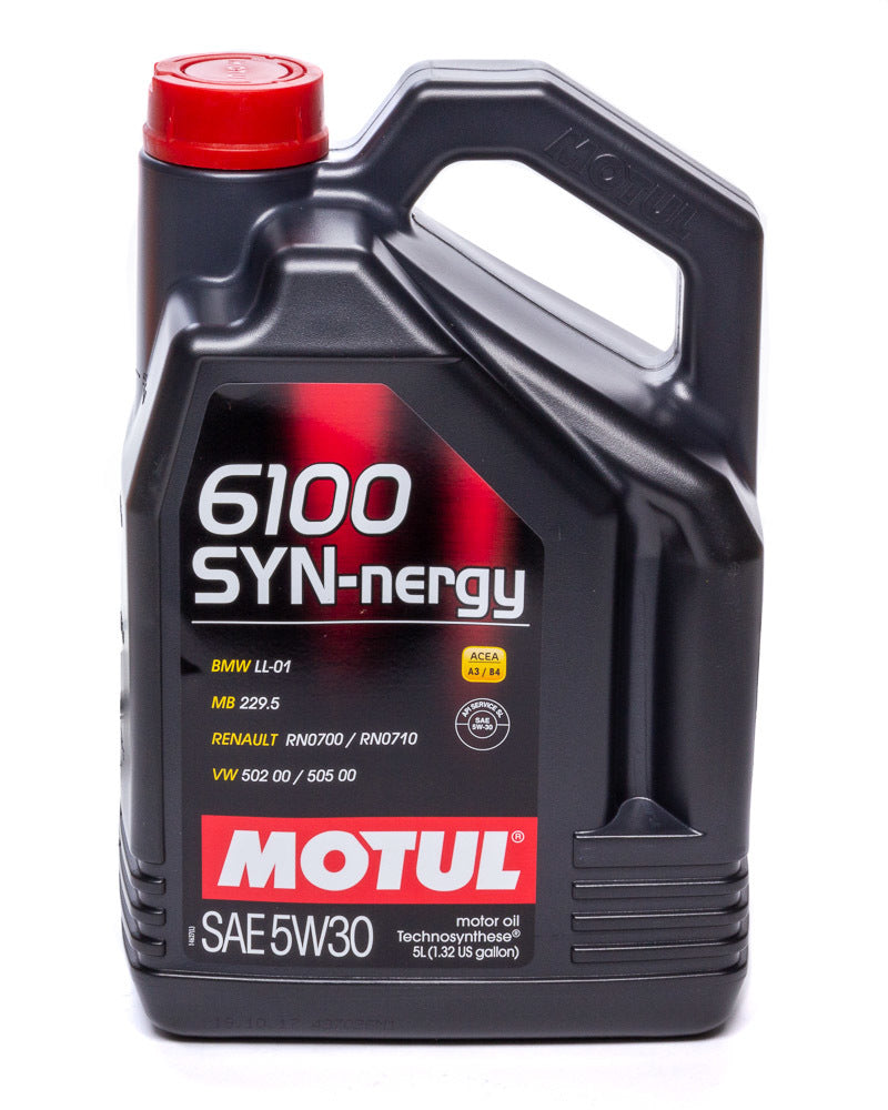 Motul 6100 Syn-Nergy 5W30 Case 5 Liter MTL107972