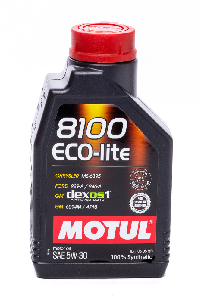 Motul 8100 Eco-Lite 5w30 1 Liter Dexos1 MTL108212