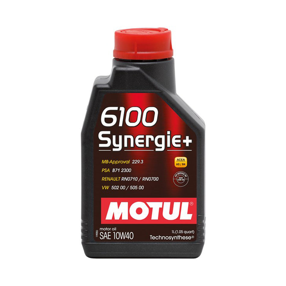 Motul 6100 Synergie 10w40 Oil 1 Liter MTL108646