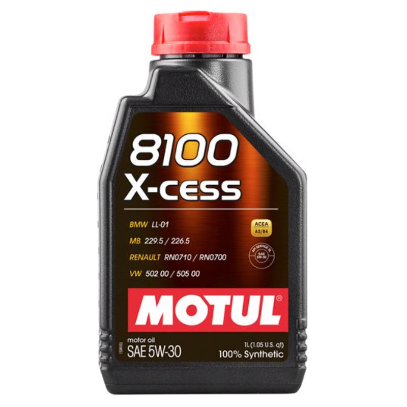 Motul 8100 X-Cess 5w30 Oil 1 Liter MTL108944
