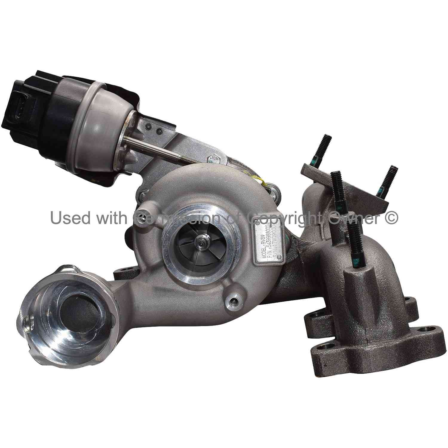 Pure Energy Turbocharger  top view frsport T2160N