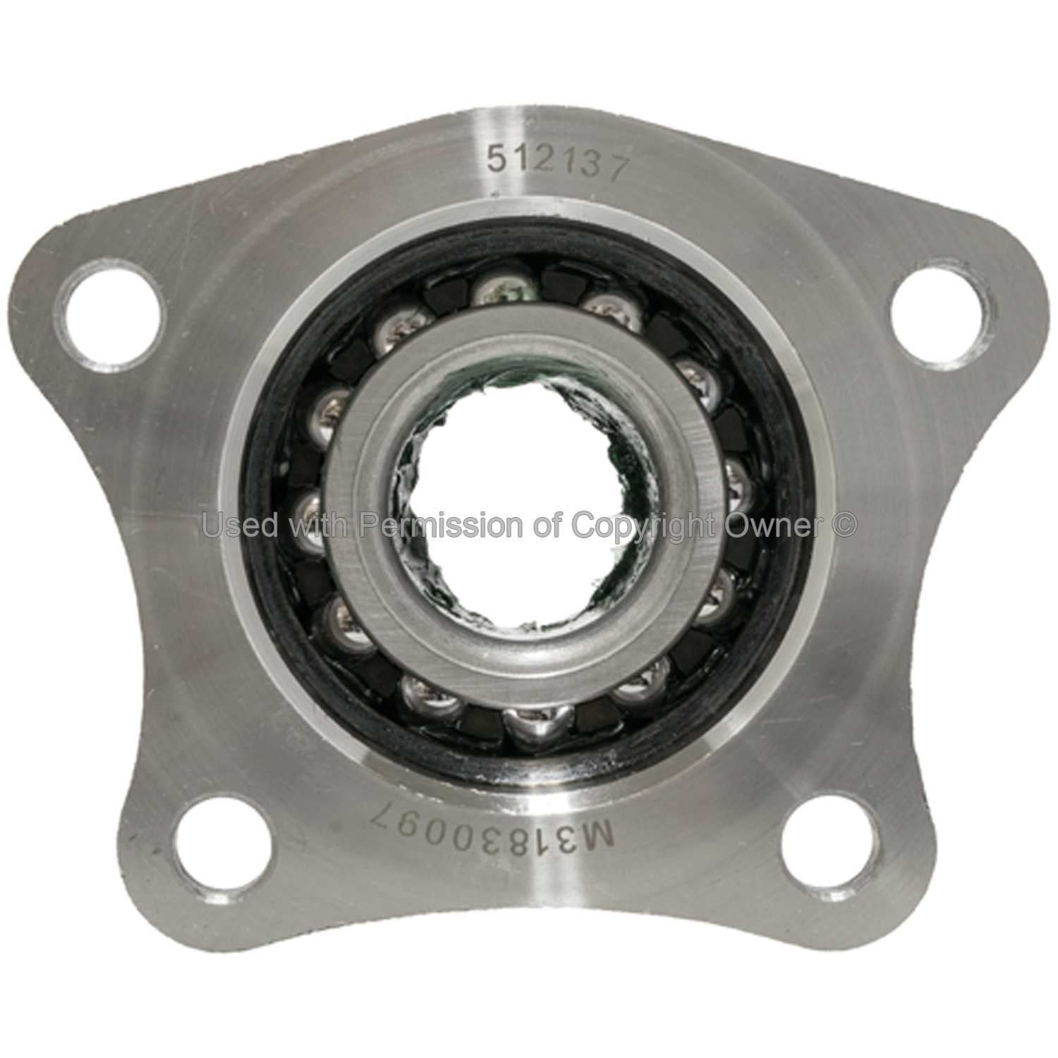 Quality-Built Wheel Bearing and Hub Assembly  top view frsport WH512137