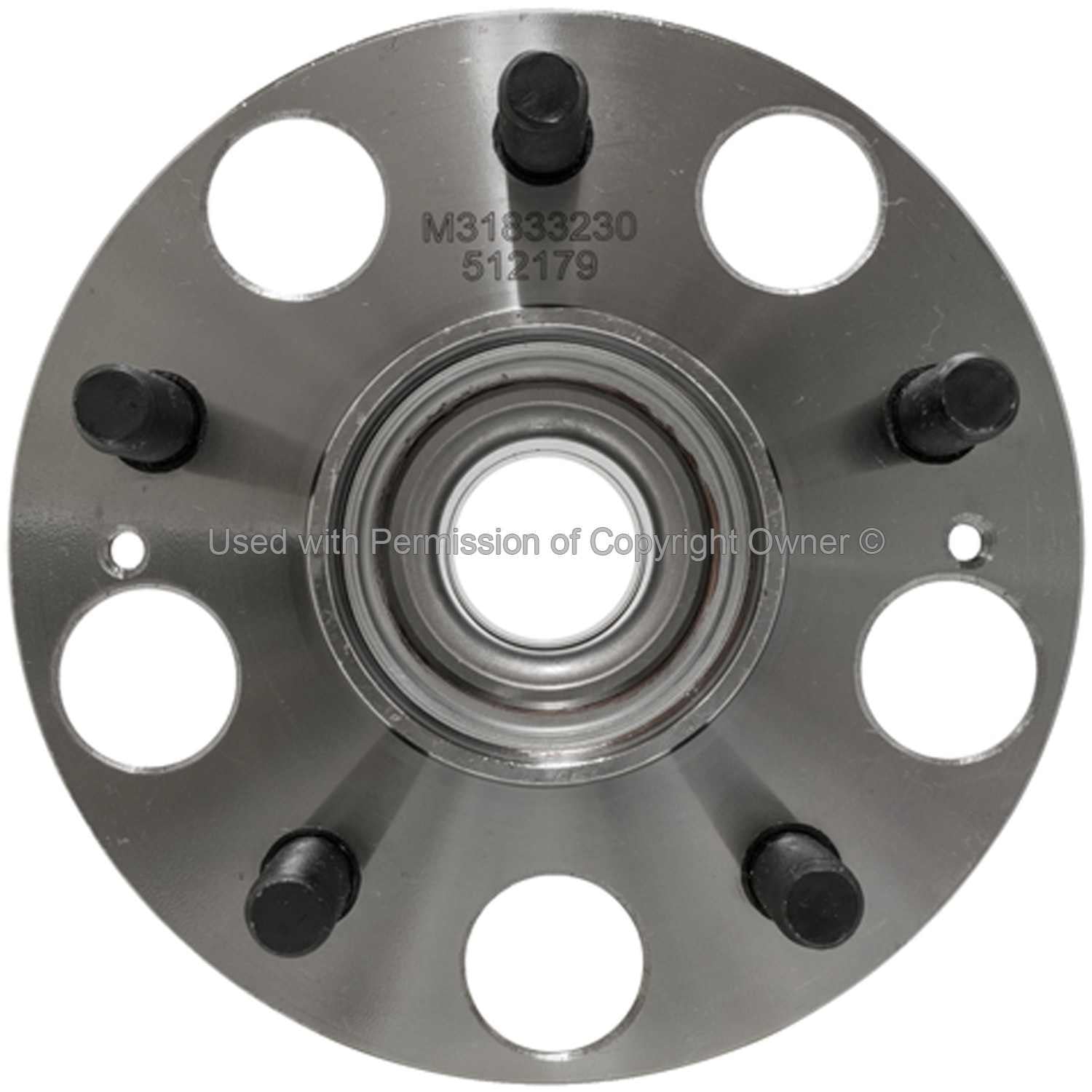 Quality-Built Wheel Bearing and Hub Assembly  top view frsport WH512179