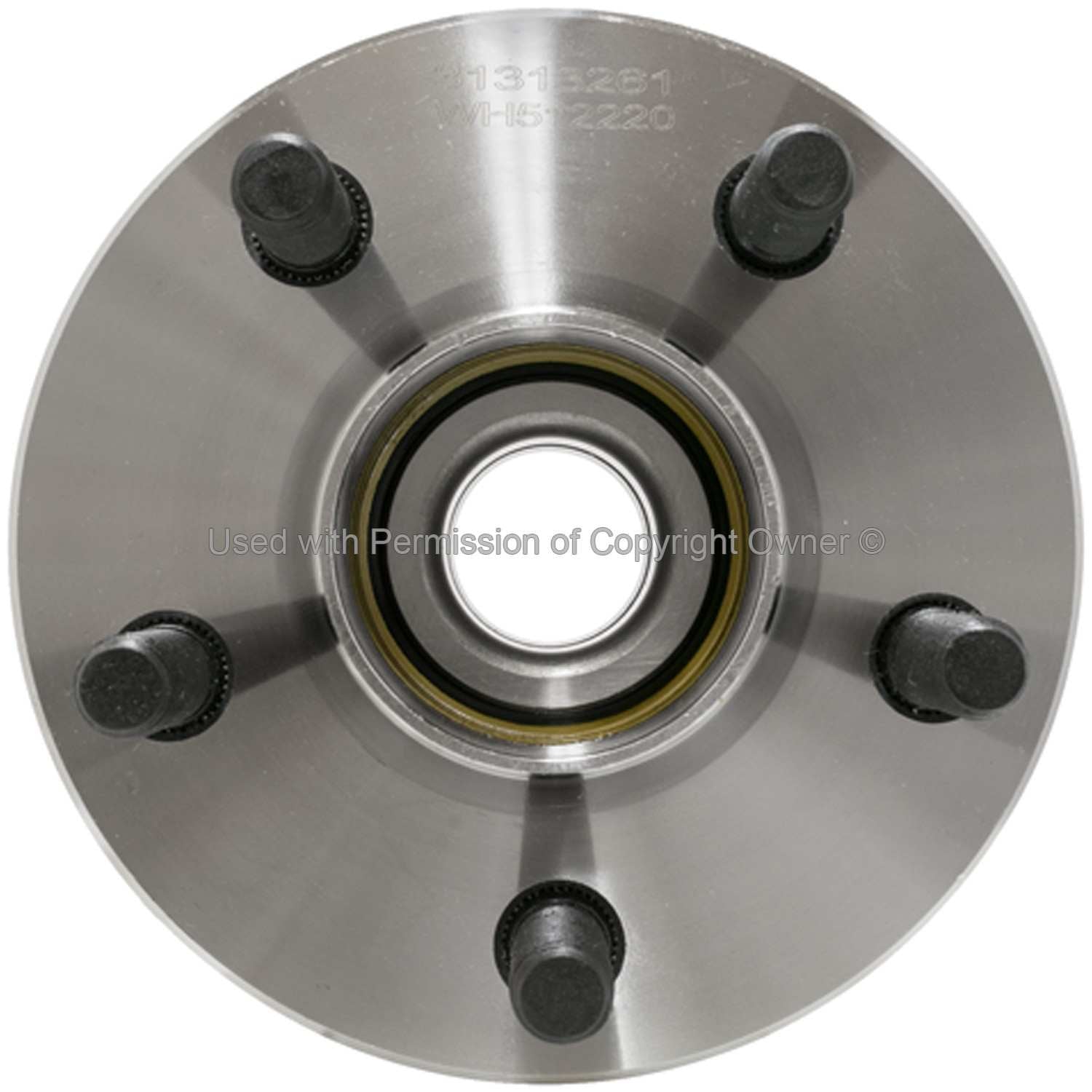 Quality-Built Wheel Bearing and Hub Assembly  top view frsport WH512220