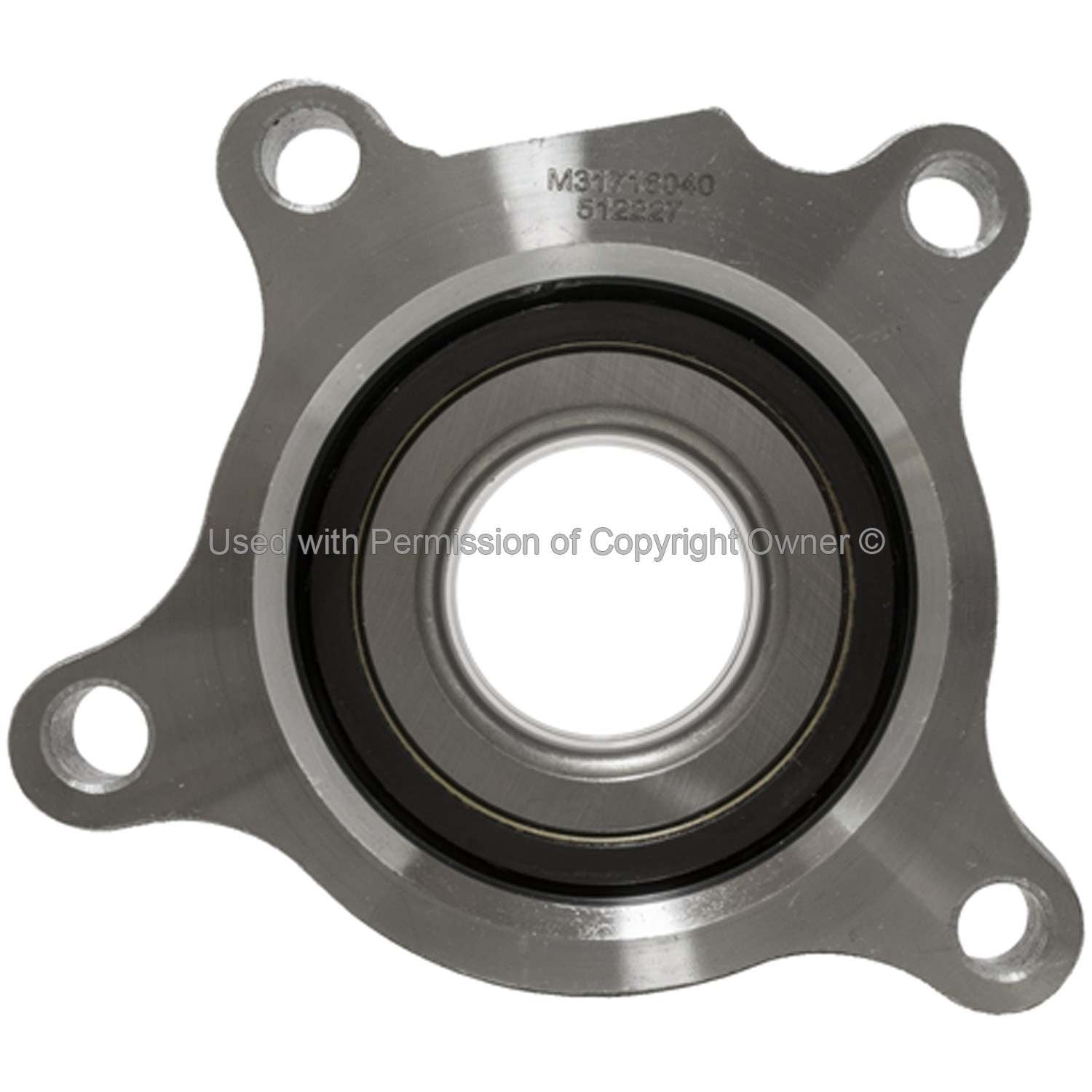 Quality-Built Wheel Bearing and Hub Assembly  top view frsport WH512227