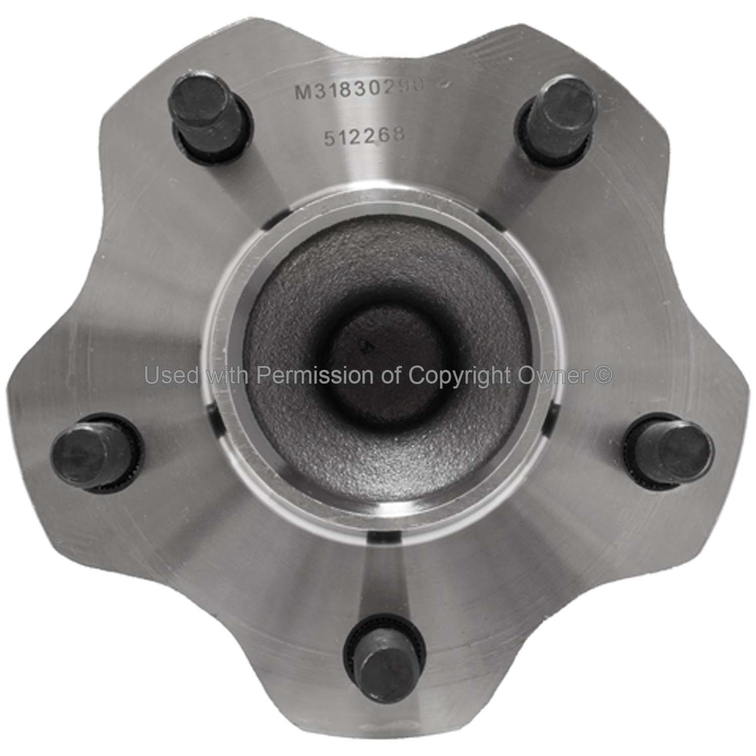 Quality-Built Wheel Bearing and Hub Assembly  top view frsport WH512268