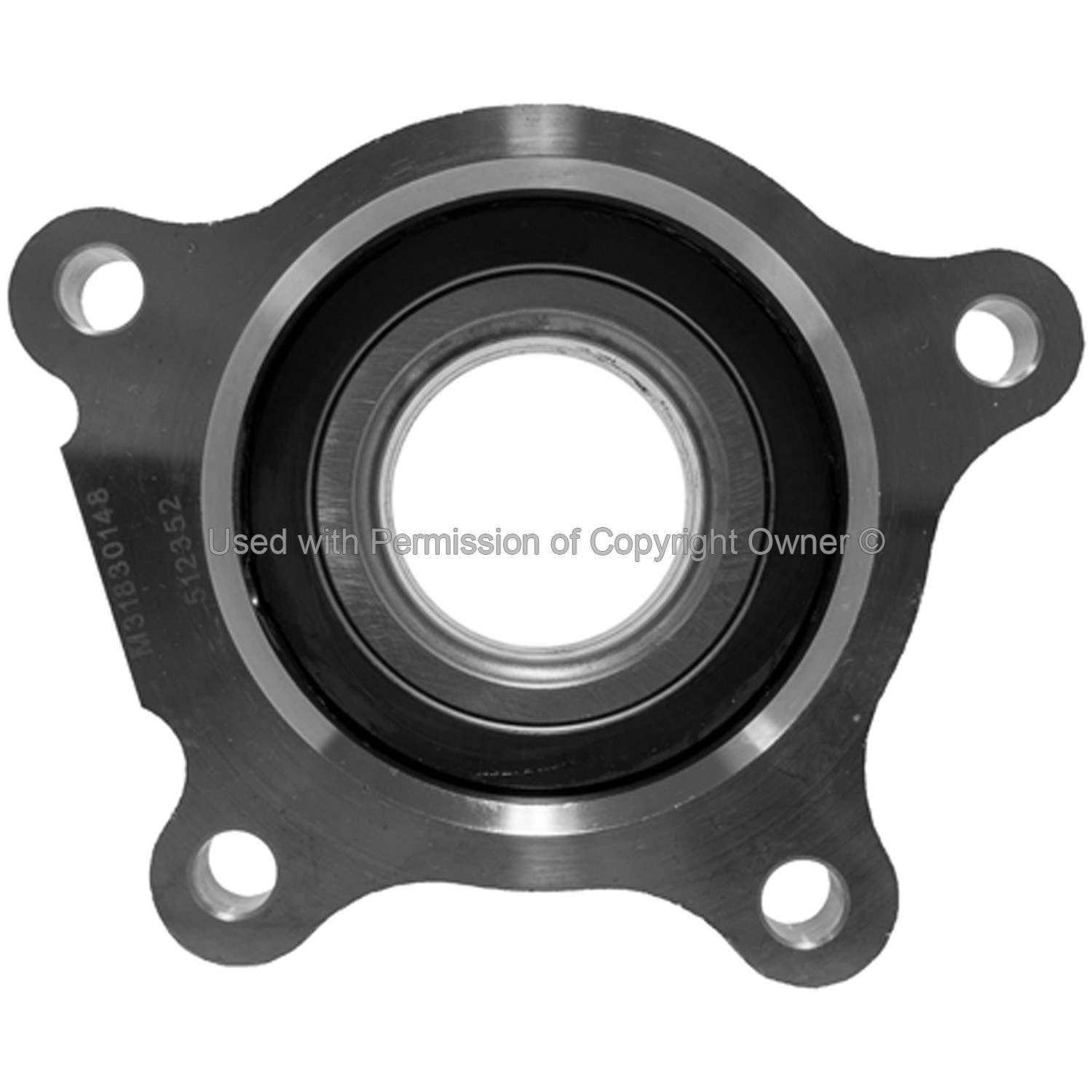 Quality-Built Wheel Bearing and Hub Assembly  top view frsport WH512352