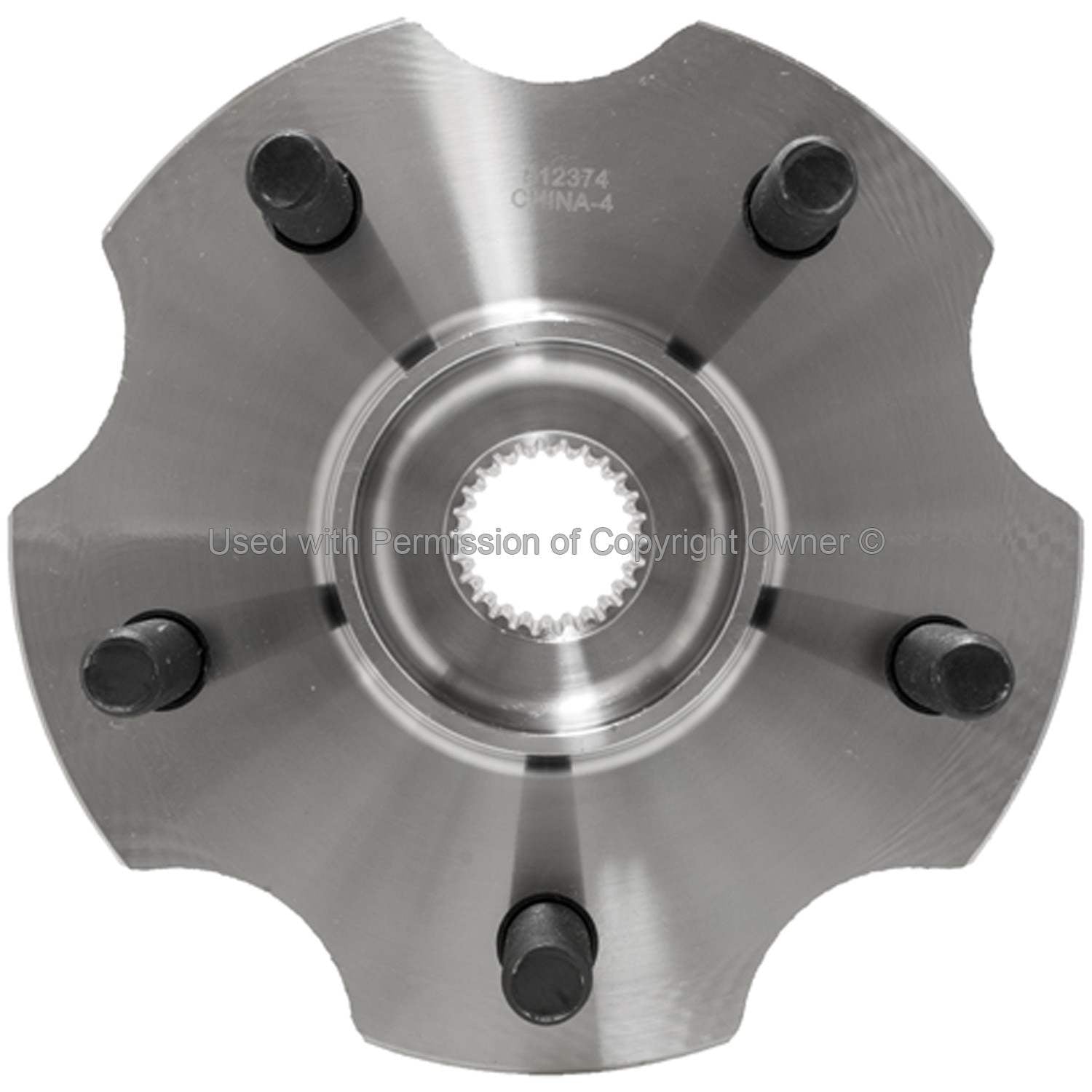 Quality-Built Wheel Bearing and Hub Assembly  top view frsport WH512374