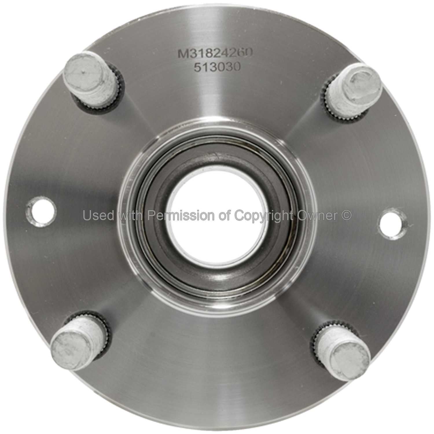 Quality-Built Wheel Bearing and Hub Assembly  top view frsport WH513030