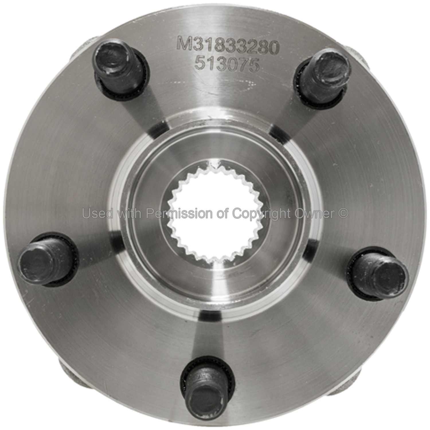 Quality-Built Wheel Bearing and Hub Assembly  top view frsport WH513075