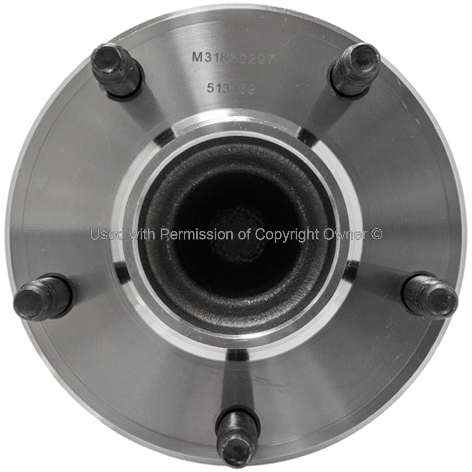 Quality-Built Wheel Bearing and Hub Assembly  top view frsport WH513139