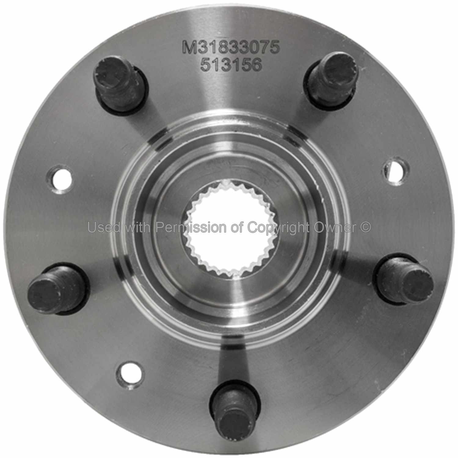 Quality-Built Wheel Bearing and Hub Assembly  top view frsport WH513156