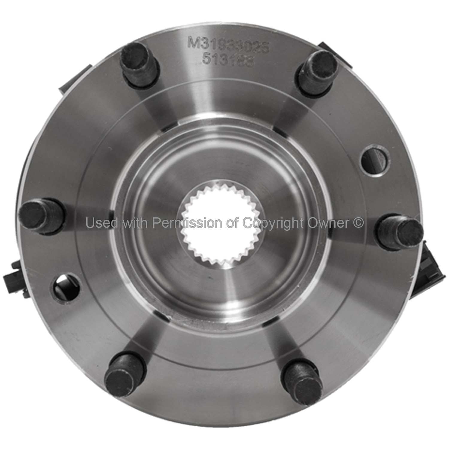 Quality-Built Wheel Bearing and Hub Assembly  top view frsport WH513188