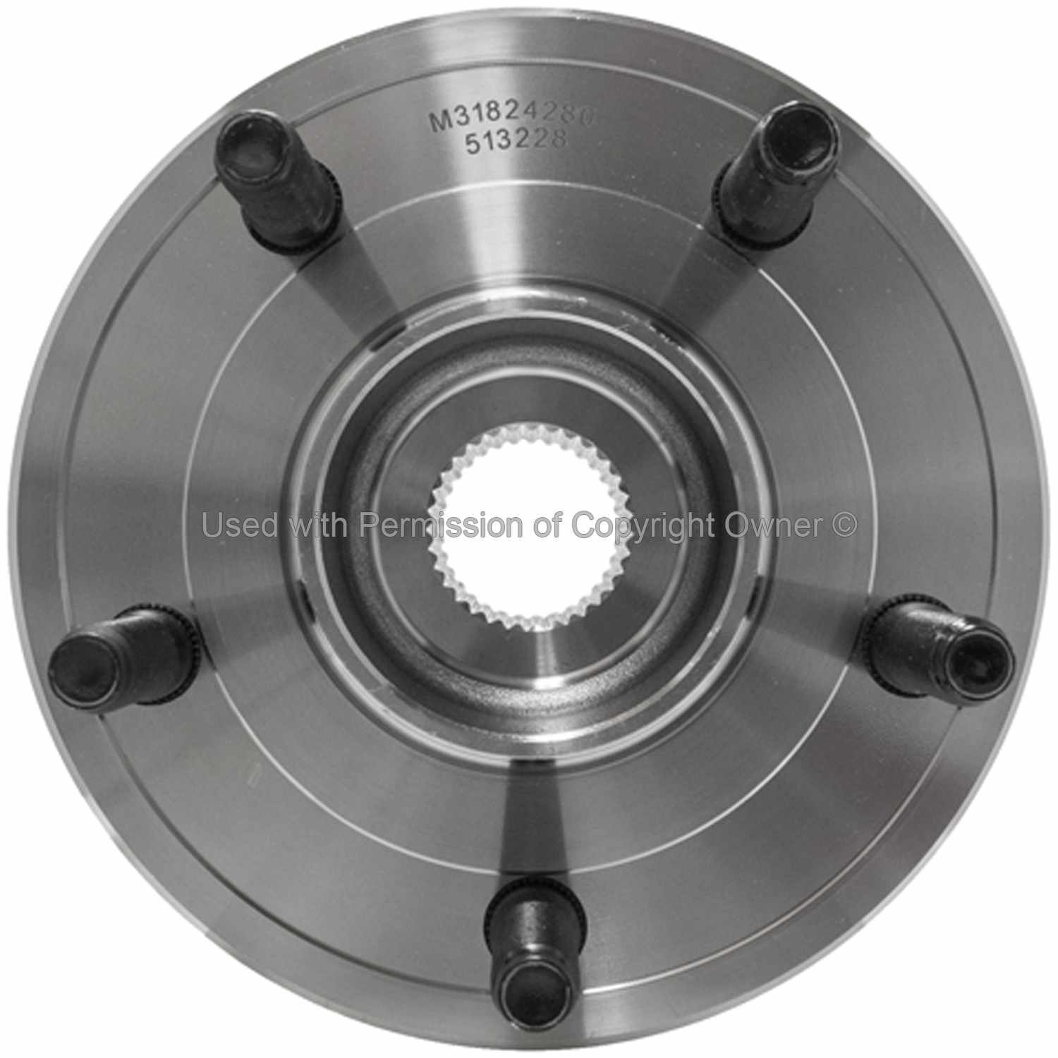 Quality-Built Wheel Bearing and Hub Assembly  top view frsport WH513228