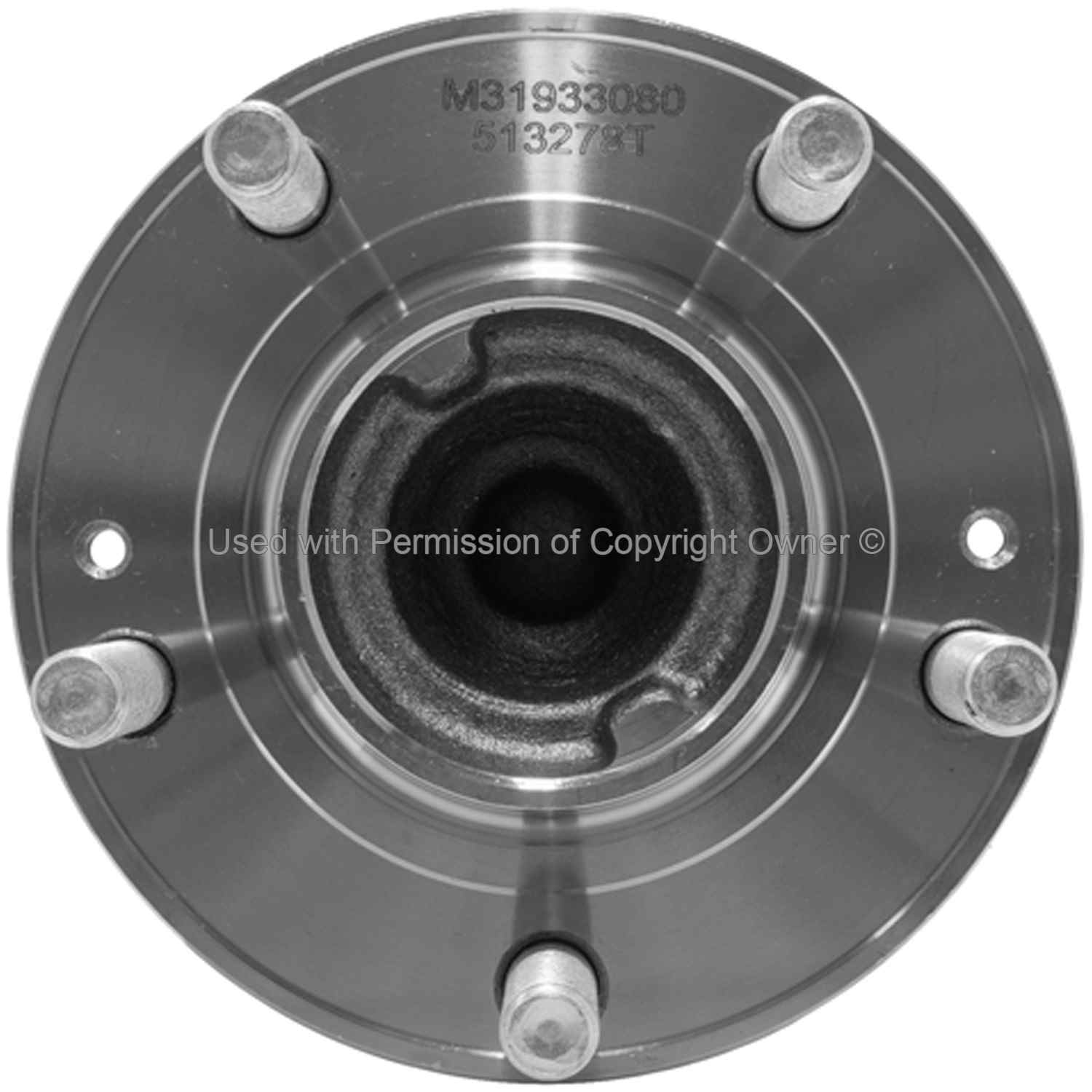 Quality-Built Wheel Bearing and Hub Assembly  top view frsport WH513278T