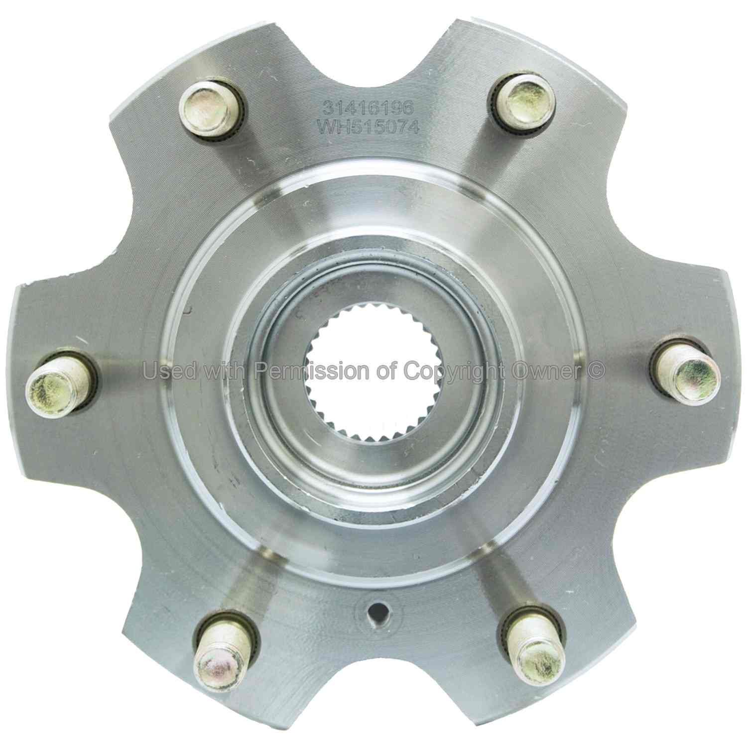 Quality-Built Wheel Bearing and Hub Assembly  top view frsport WH515074