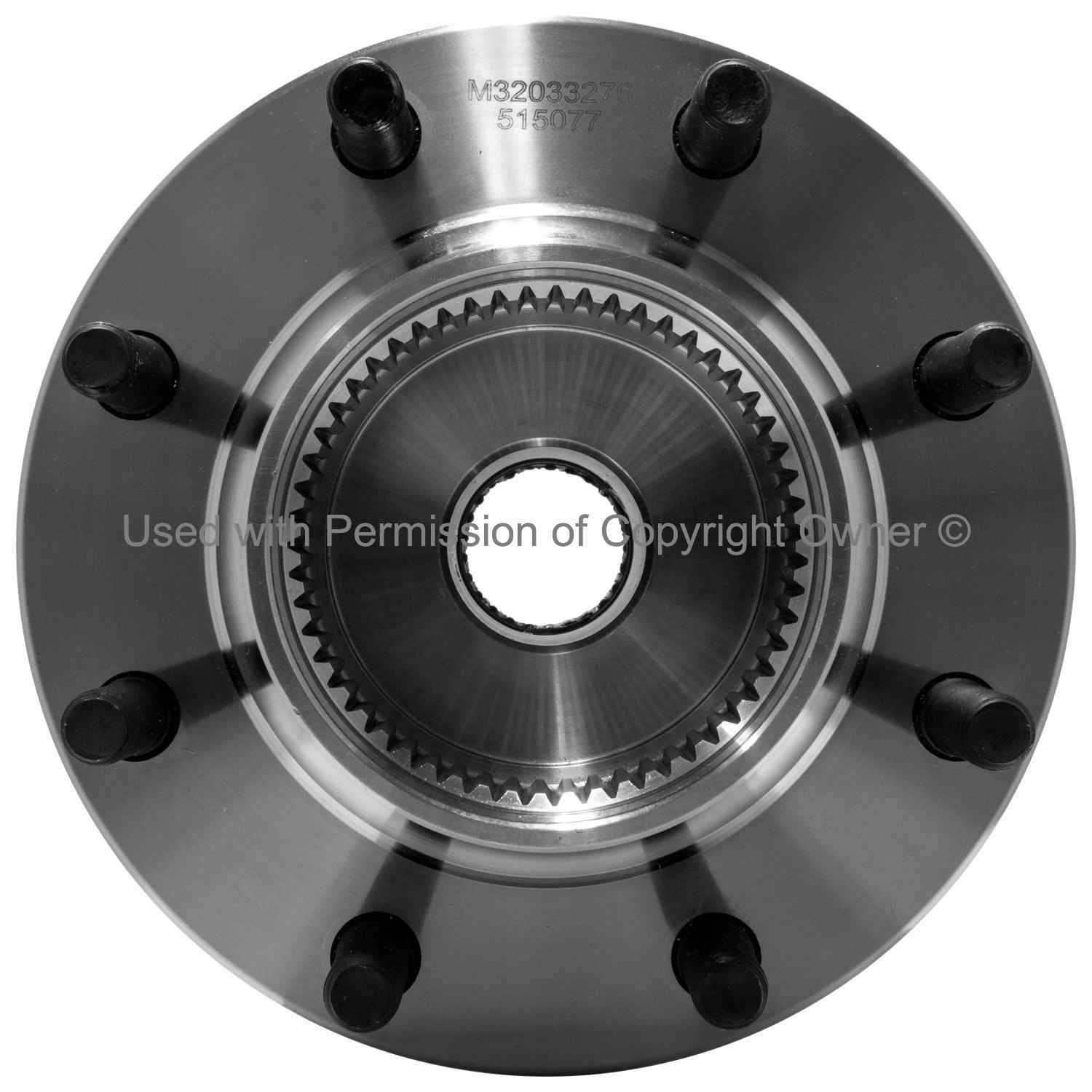 Quality-Built Wheel Bearing and Hub Assembly  top view frsport WH515077