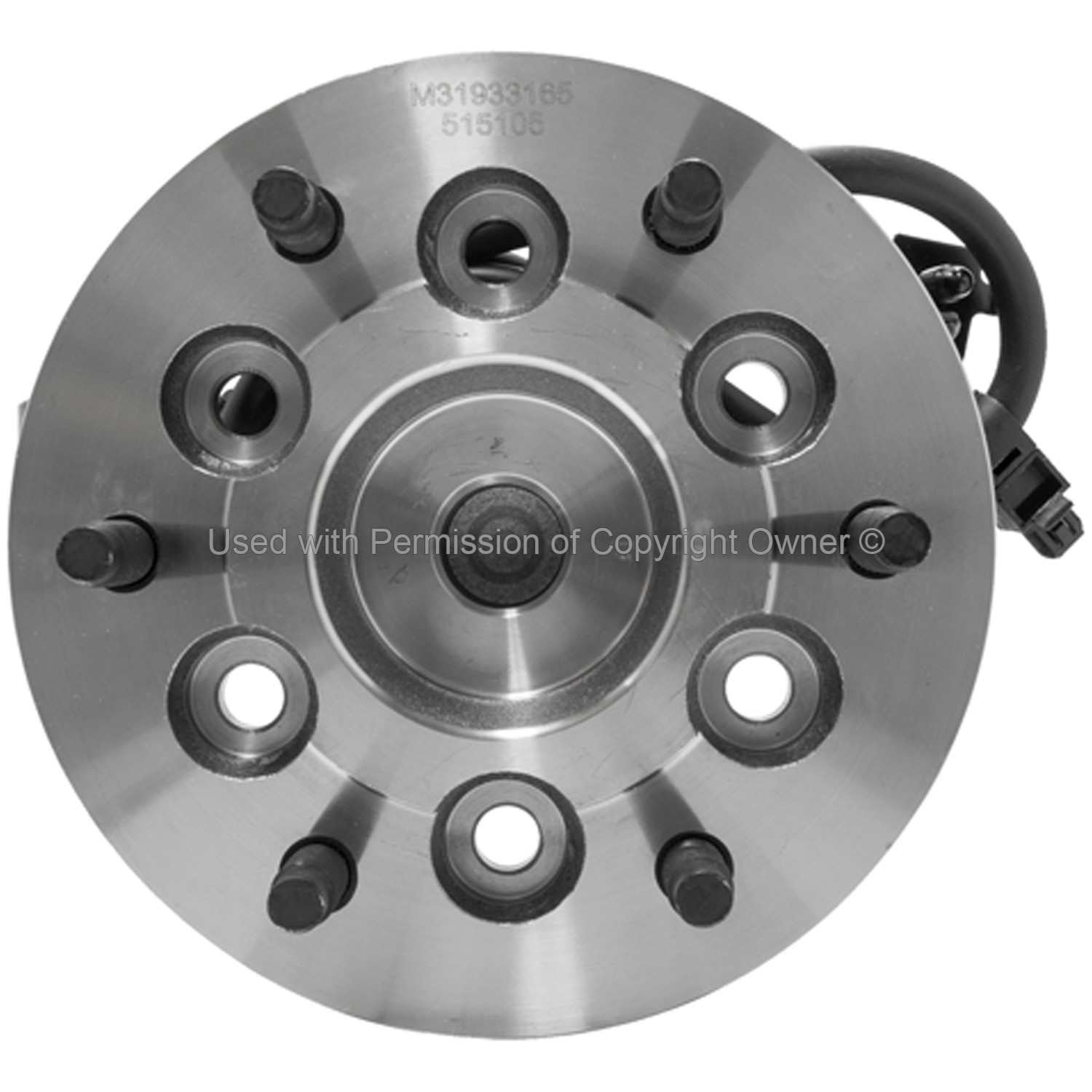 Quality-Built Wheel Bearing and Hub Assembly  top view frsport WH515105