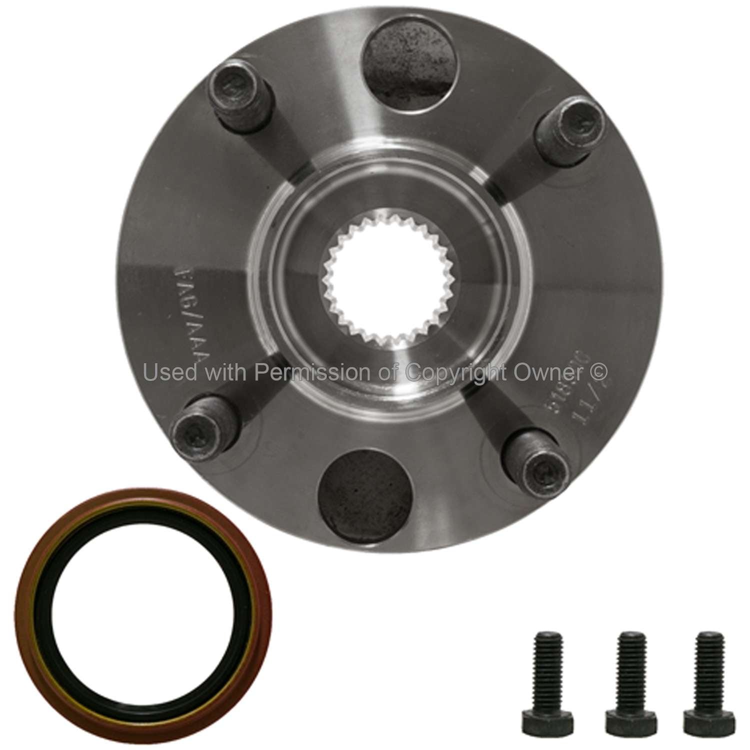 Quality-Built Wheel Hub Repair Kit  top view frsport WH518500