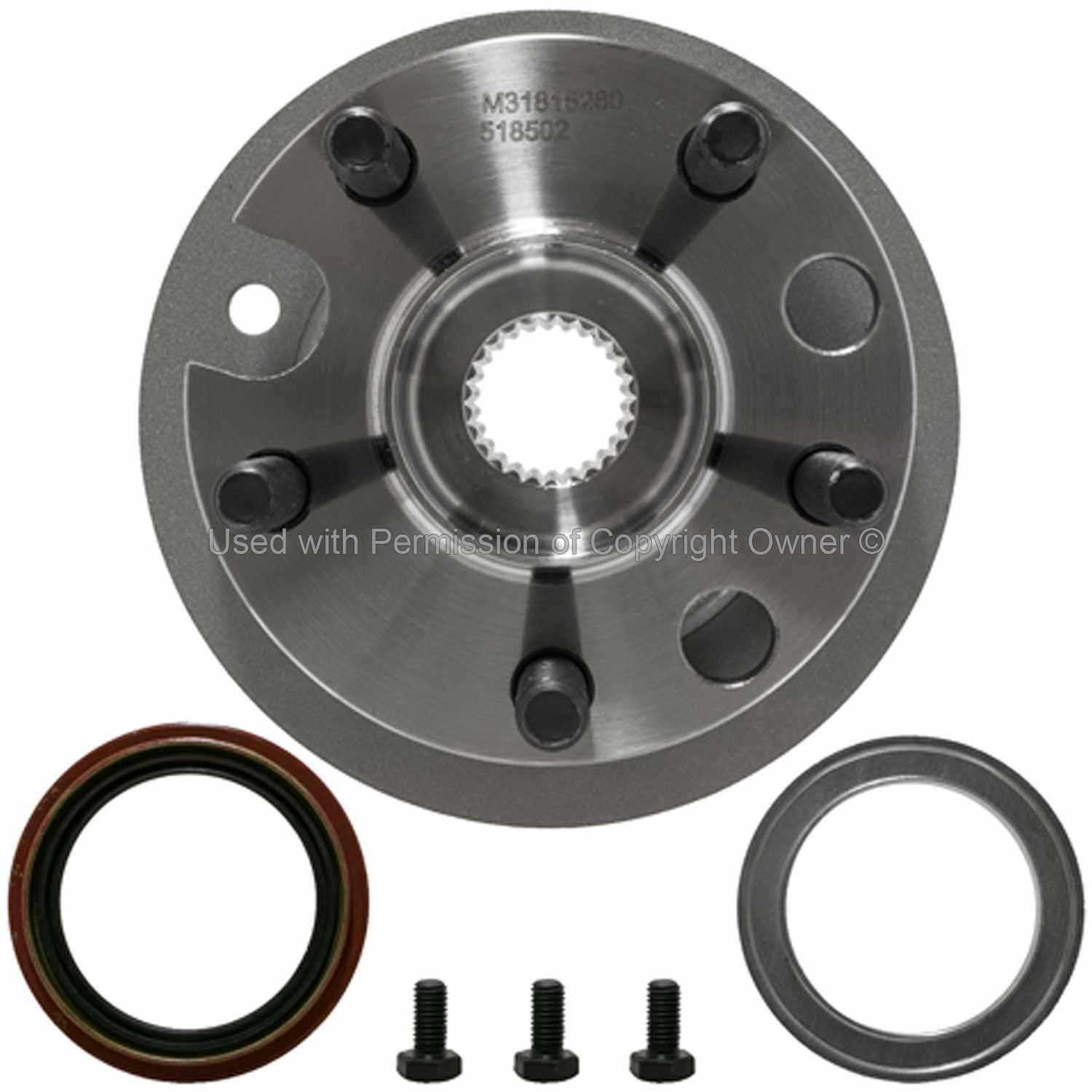 Quality-Built Wheel Hub Repair Kit  top view frsport WH518502