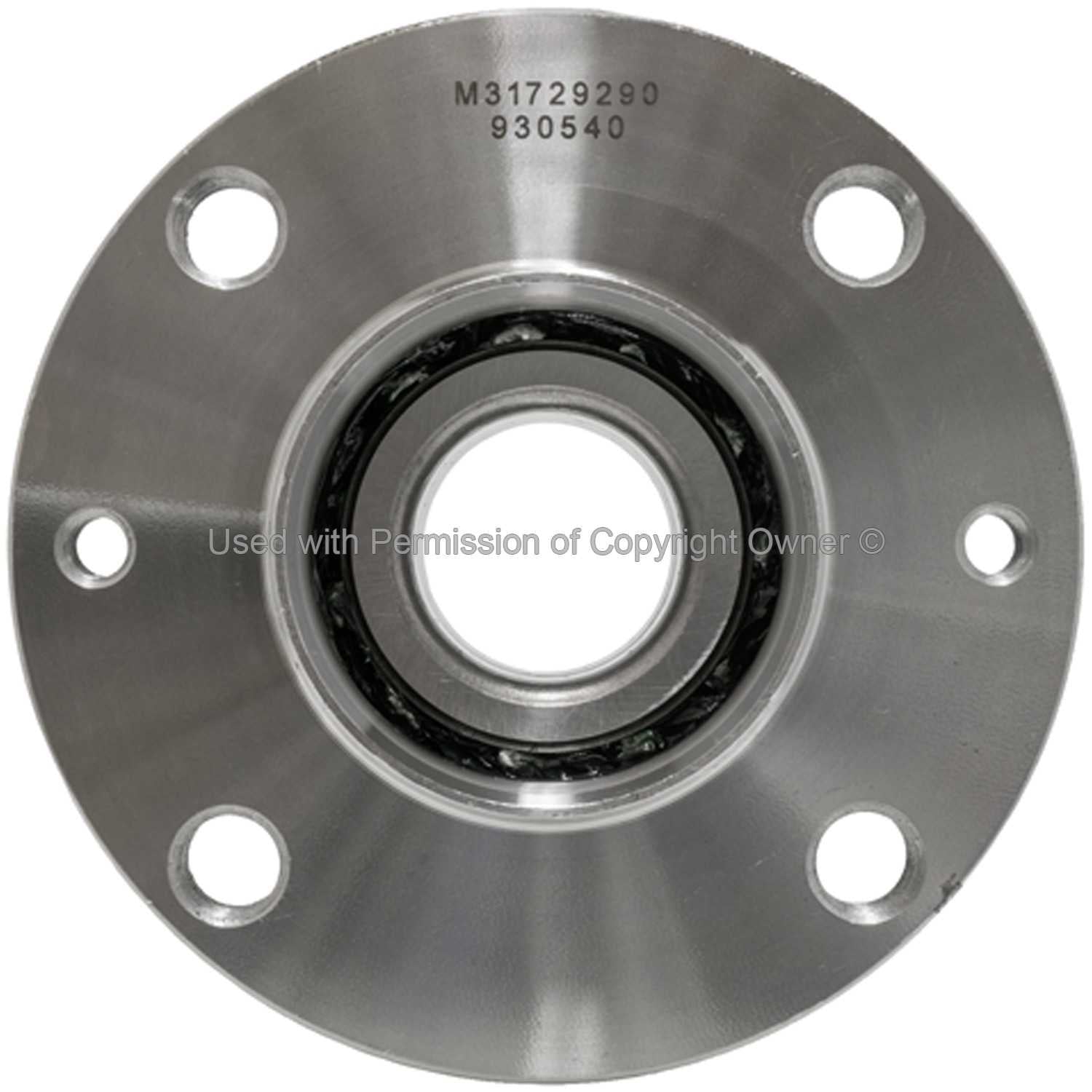 Quality-Built Wheel Bearing and Hub Assembly  top view frsport WH930540