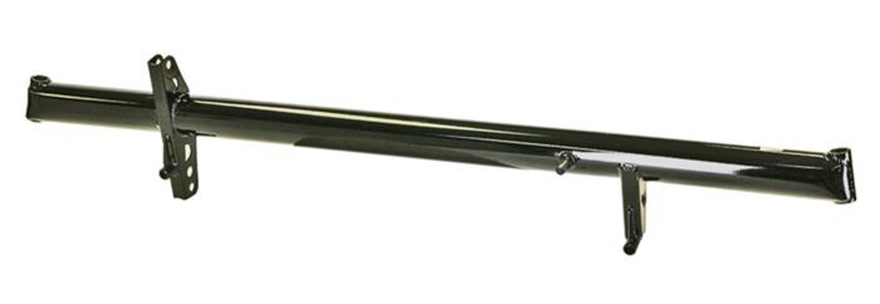 M and W Aluminum Products 50in Front Axle 2-1/2in Black MWAFA250-50-BKPC