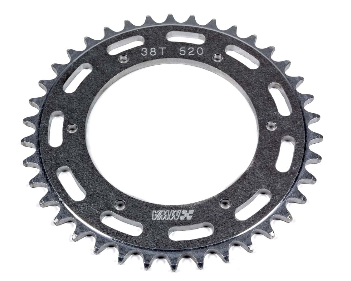 M and W Aluminum Products Rear Sprocket 38T 5.25 BC 520 Chain MWASP520-525-38T