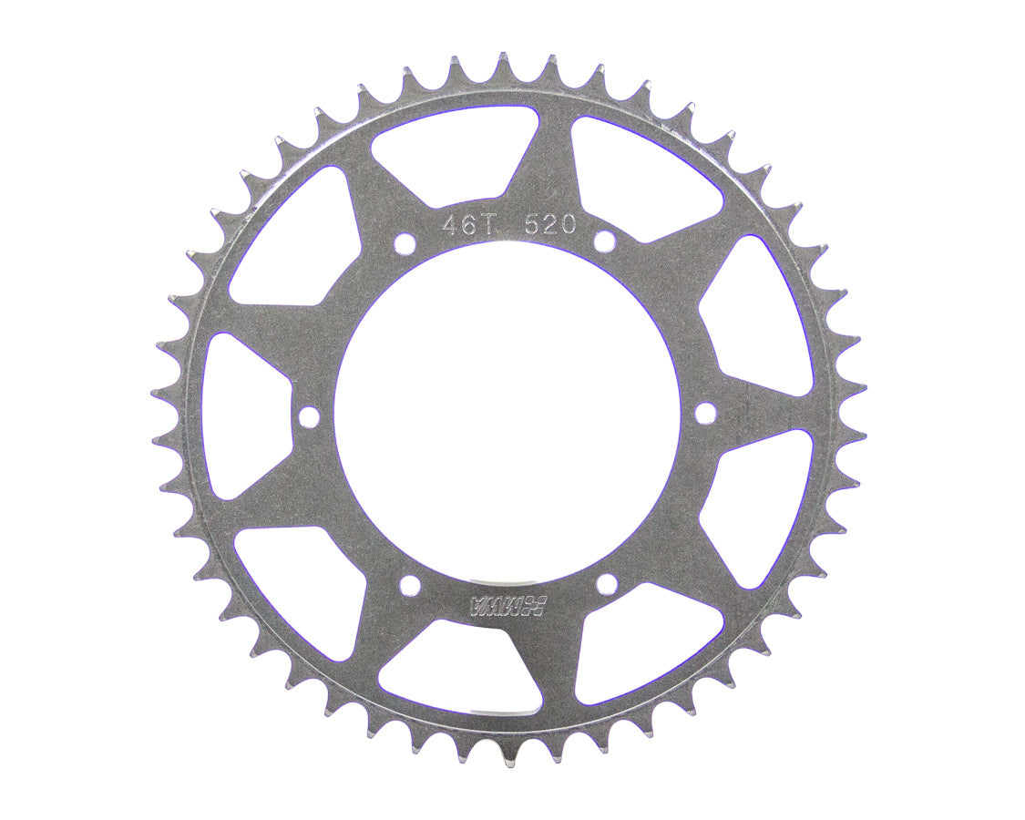 M and W Aluminum Products Rear Sprocket 46T 5.25 BC 520 Chain MWASP520-525-46T