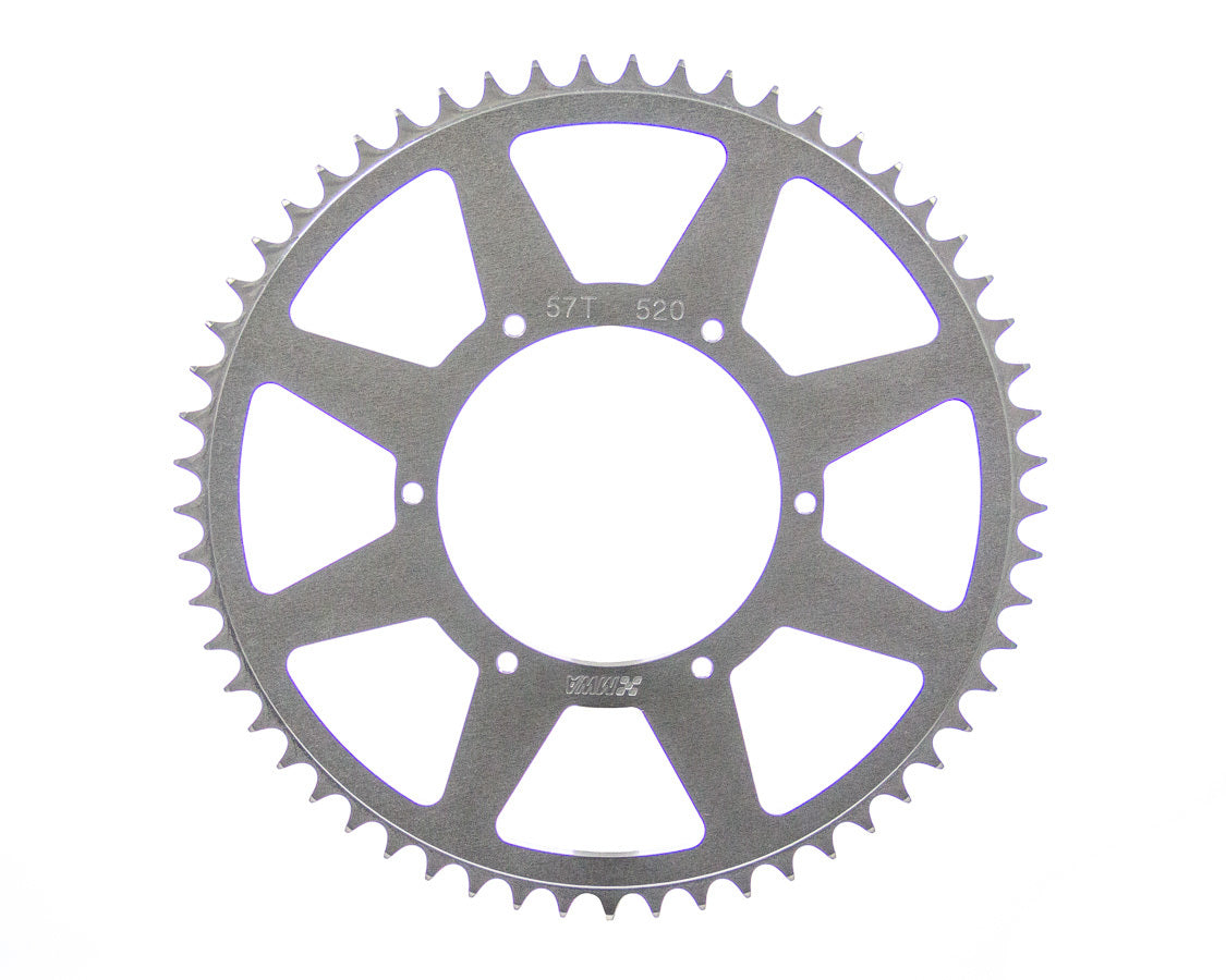 M and W Aluminum Products Rear Sprocket 57T 5.25 BC 520 Chain MWASP520-525-57T