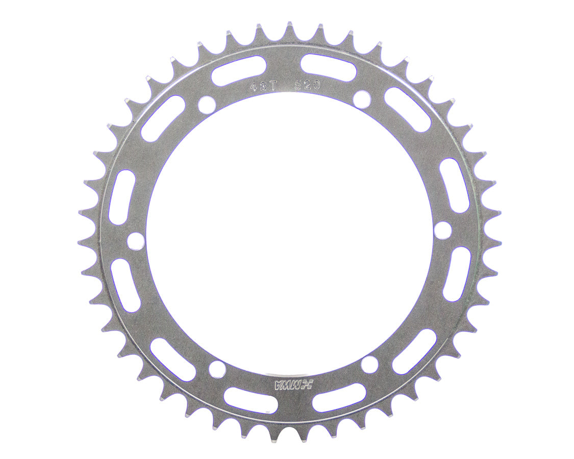 M and W Aluminum Products Rear Sprocket 43T 6.43 BC 520 Chain MWASP520-643-43T