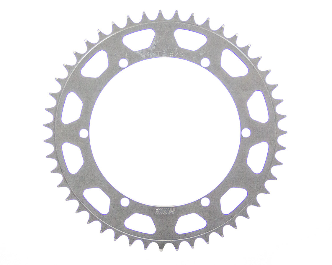 M and W Aluminum Products Rear Sprocket 47T 6.43 BC 520 Chain MWASP520-643-47T