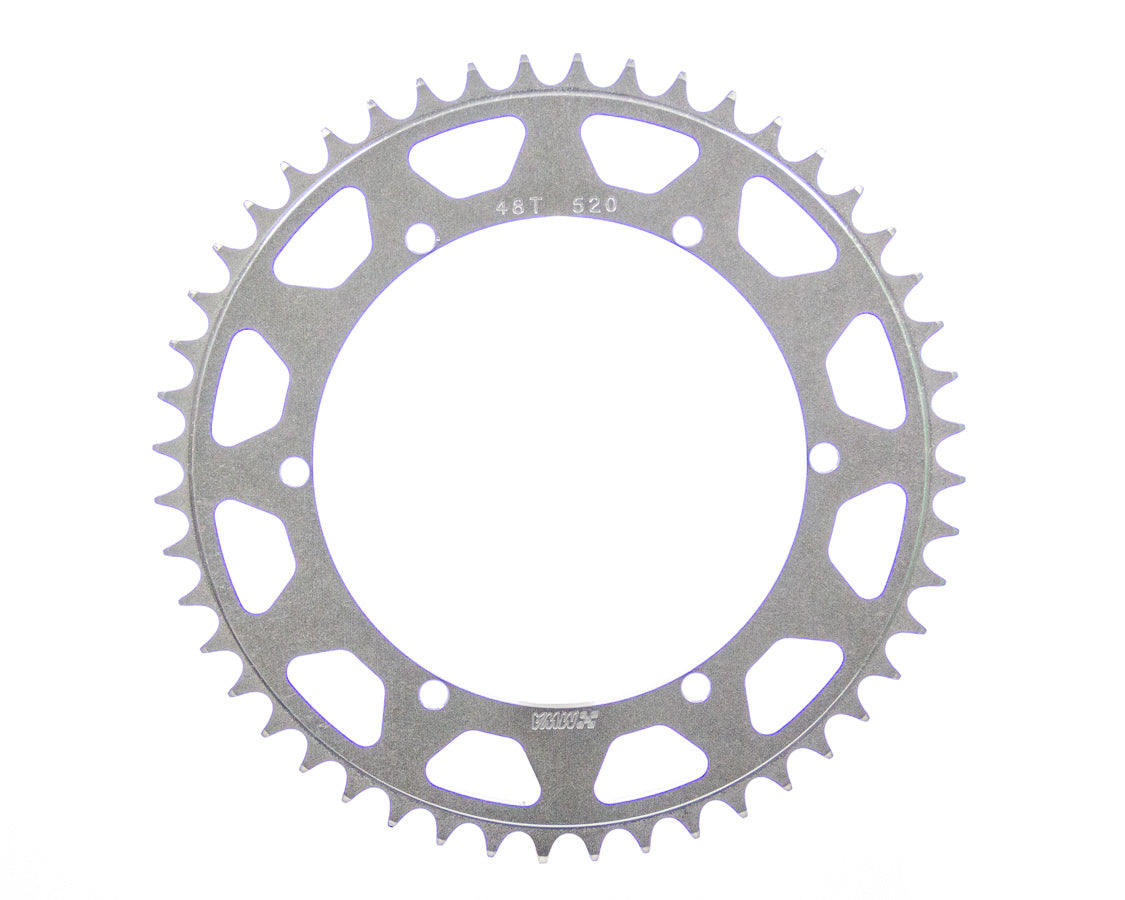 M and W Aluminum Products Rear Sprocket 48T 6.43 BC 520 Chain MWASP520-643-48T