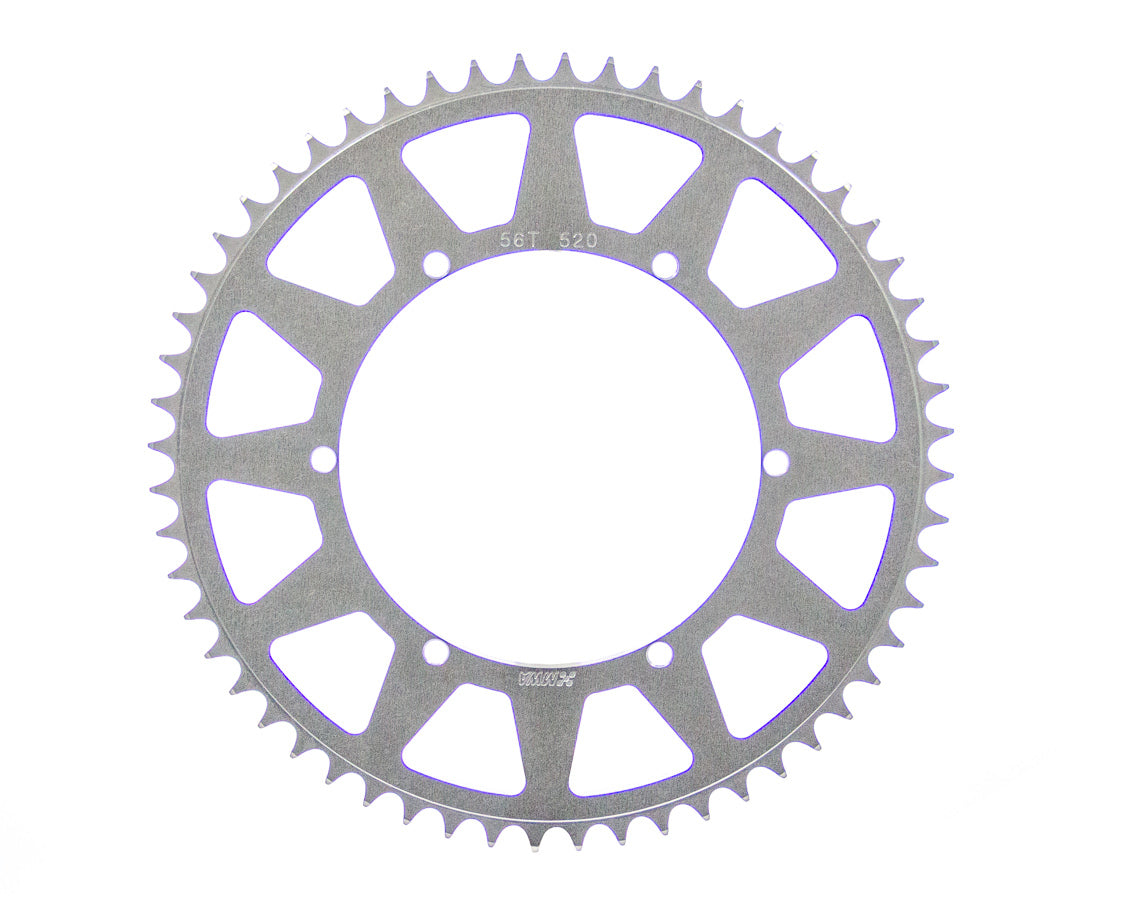 M and W Aluminum Products Rear Sprocket 56T 6.43 BC 520 Chain MWASP520-643-56T