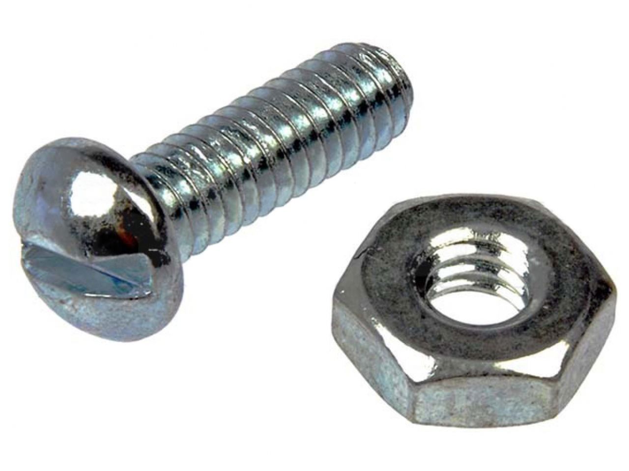 Dorman Autograde Stove Bolt With Nuts 3/16-24 x 3/4 In for Automotive Fastening 799-070