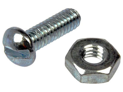 Dorman Autograde Stove Bolt With Nuts 3/16-24 x 3/4 In for Automotive Fastening 799-070